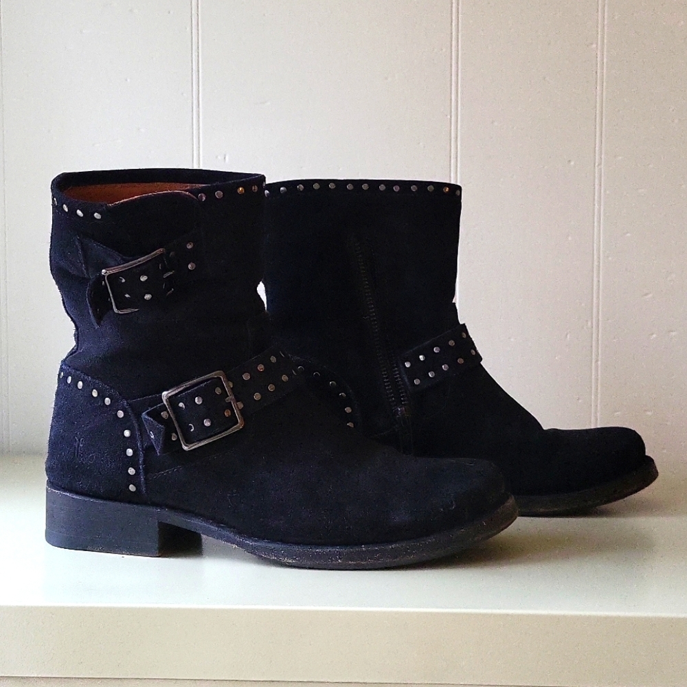 Frye Moto Boots